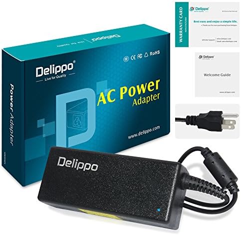 Delippo® 30W 14v 2.14a Intelligent Power Adapter Laptop Ac Adapter Charger Replacement for Samsung S27a950d S22a200b C27a750x C23a750x for Asus Mx279h Vx239h Ls246h Ls248h-a Lcd Led Monitor(6.5*4.4mm)