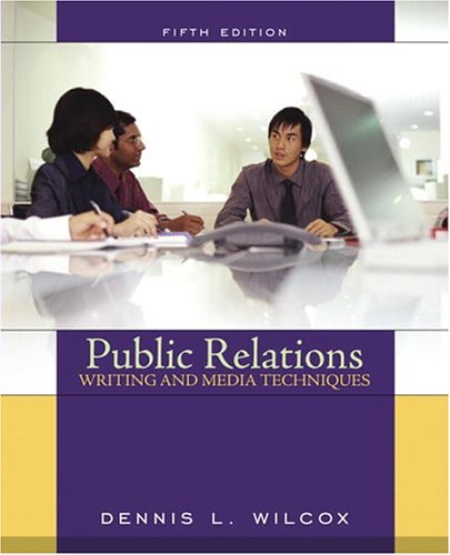 Public Relations Writing och Media Techniques