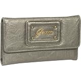 GUESS Alice Slim Clutch Wallet (Pewter) Reviews GUESS Alice Slim Clutch Wallet (Pewter) Reviews