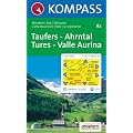 Taufers, Ahrntal/Tures, Valle Aurina 1:50.000: Wander-, Bike- und Skitourenkarte. GPS-genau.