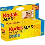 Buy Kodak Gold Max 400 Speed 24 Exposure 35mm Film (4 Pack) by Kodak