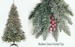 7.5' Pre-Lit Medium Hawthorne Fir Artificial Christmas Tree - Clear Lights