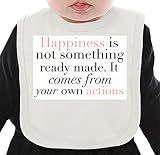 Happiness ネクタイを有する有機ビブ Medium
