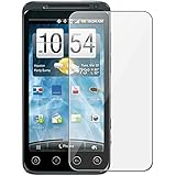 HTC EVO 3D CLEAR SCREEN PROTECTORS - 5 PACK