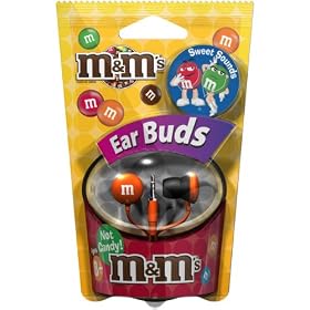 Orange M&M's Earbuds-Y67044