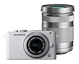 OLYMPUS �}�C�N����� PEN Lite E-PL3 �_�u���Y�[���L�b�g �z���C�g E-PL3 DZKIT WHT