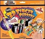 Giddy-Up Blendy Pens 3D Finger Puppet Color Fuzion Kit