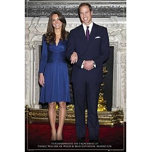 General Posters: A Royal Engagement - Will And Kate - 35.7'x23.8'