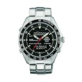 Orient Mens CVZ03001B 100m Analog Digital with Calendar, Alarm, Dual Time, Chronograph in 1 100... by Orient