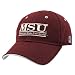 The Game Mississippi State Bulldogs Maroon Team Logo 3D Bar Flex Fit Hat