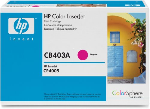 HP Color LaserJet CB403A Magenta Print Cartridge in Retail Packaging