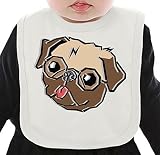 Harry Pug ネクタイを有する有機ビブ Medium