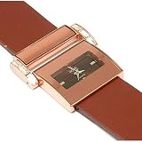 Anaii Pink ‘Versailles’ Brown Strap Ladies Watch