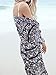 Choies Women's Chiffon Tribe Pattern 3/4 Sleeve Beach Cover Up Loose Kimono