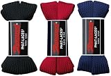  : Bundle Original 2stoned Fatlaces Schn&uuml;rsenkel 120cm Schwarz-Rot-Navy