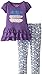 Calvin Klein Girls 2-6X Logo Tunic with Printed Leggings