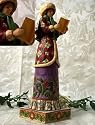 Jim Shore WOMAN CHRISTMAS CAROLER Figurine 4005327 NIB
