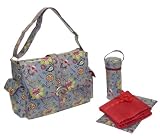 kalencom  Laminated Buckle Bag Paradise Gray マザーズバッグ ポリエステルラミネートコート kc0001-28 哺乳瓶