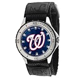 Game Time Men's MLB-VET-WAS Veteran Custom Washington Nationals Veteran Series Watch