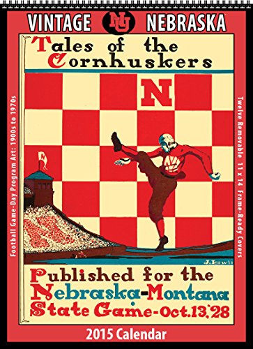 Nebraska Cornhuskers 2015 Vintage Football Calendar
