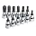 SK Hand Tools 19706 3/8-Inch Drive Metric Hex Bit Socket Set, 12-Piece
