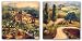 Road To Montpulciano and View Of Italian Farmhouse Set by Nicole Etienne 24