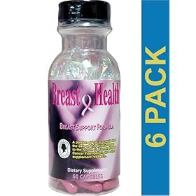 Breast Health, Maximum International, 60 Capsules, 6 Bottles