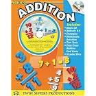 Addition Workbook and Music CD (Math Series, 5) by  Twin Sisters Productions