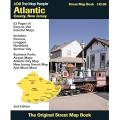 ADC The Map People Atlantic County, New Jersey: Street Map Book (Street Map Books)