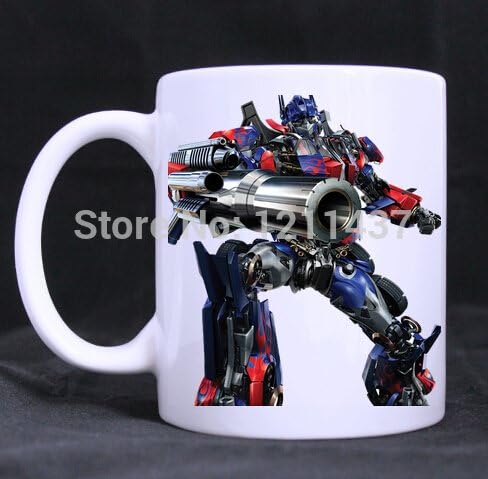 Grapefruit New Surprise Gift Custom The transformer cool 11oz Ceramic Mug Water Tea Cups DIY White