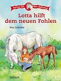 Lotta hilft dem neuen Fohlen