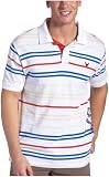 Company 81 Young Mens Short Sleeve Multi-Color Striped Polo