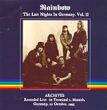 Live in Terminal I, Munich, Germany, 21 October, 1995: The Last Nights in Germany, Vol. 2 - Archives 1995 (UK Import) - Rainbow