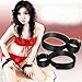 High Quality Wrist Thigh Bondage Cuffs Strap Kit Rope Restraints Sexy Toy Set