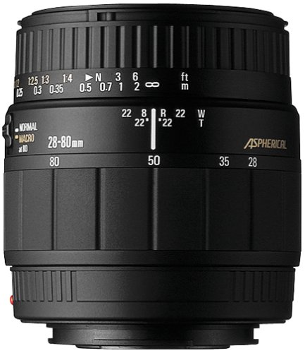 Sigma 28-80mm F3.5-5.6 Mini Zoom Macro Aspherical for Nikon SLR Cameras