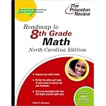 Roadmap to 8th Grade Math, North Carolina Edition (State Test Prep Guides) book cover