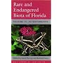 Rare and Endangered Biota of Florida: Invertebrates (Rare and Endangered Biota of Florida)