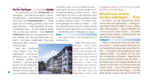 City Travel Guides Discounted  Bücher : Bikeline Radtourenbuch, Rhein-Radweg Teil 1: Von Andermatt nach Basel