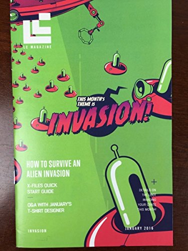Exclusive! Lootcrate Mini Magazine INVASION - January 2016 "How To Survive an Alien Invasion"