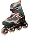 Toys : Junior Recreational Inline Skates - MX S1000 Adjustable - Red Trim - Size Large (UK3 - UK5)