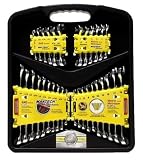 Maxtech HSS73461MX 32 Piece Chrome-Vanadium Combination Wrench Set