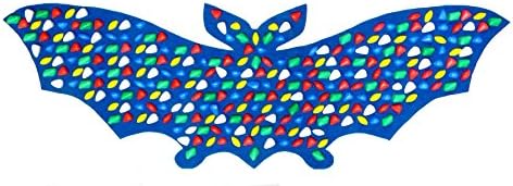 Children Reflexology Bat Mat With Mixed Colored Stones - Flat Feet Kids Massager - Walk And Be Healthy