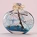 Ocean Theme Sea Shells Glass Oil Burning Lamp Bottle