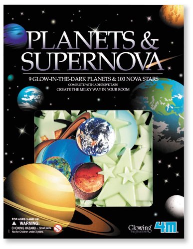 Childrens Toyshop  Toys : Glow Planets & Super Nova