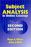 Subject Analysis in Online Catalogs:
