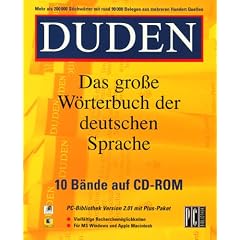 Duden - Das gro�e W�rterbuch der deutschen Sprache