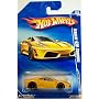 2010 Hot Wheels Ferrari 430 Scuderia Yellow 1:64