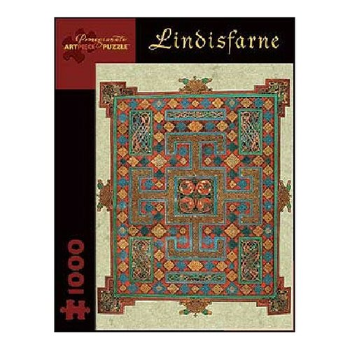 51RQQ2QKK1L Pomegranate A Page from the Lindisfarne Gospels 1000 Piece Jigsaw Puzzle