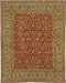 6'x9' Angora Hand-knotted Rug, Brown, Beige, Carpet