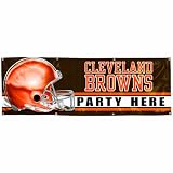 NFL Cleveland Browns 2-by-6 foot Vinyl Banner